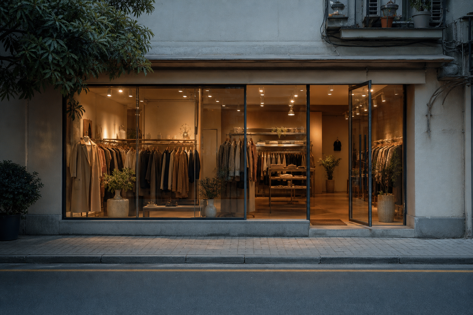 独立站门店与零售现场